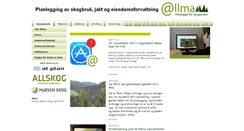 Desktop Screenshot of allma.no